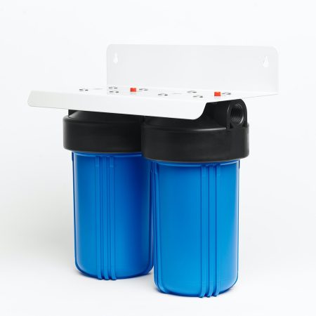 Super Filtro de Agua Doble Filtración 10″ x 4.5″ para Sedimentos y Cloro